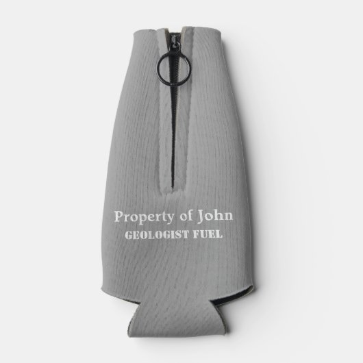 Retro Cartoon - Maak je geen zorgen; ik ben een ge Flesjeskoeler (Achterkant)