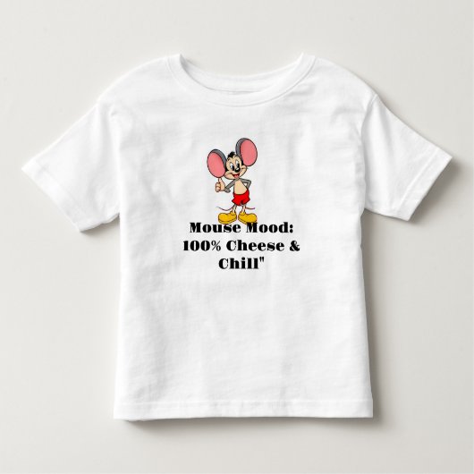 Retro Cartoon Muis T-shirt (Voorkant)
