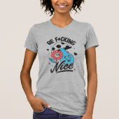 Retro Cartoon Natuur Antisociale T-shirt (Voorkant)