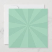 Retro cartoon ontwerp vrolijke kersttekst kaart (Achterkant)