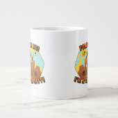 Retro Cartoon - Volg mij! Ik ben een geoloog! Grote Koffiekop (Voorkant)