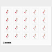 Retro Cartoon Vrouw Sticker (Vel)