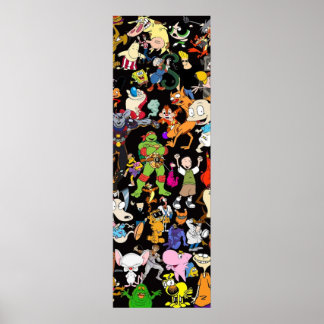 Retro Cartoons rugrat 80s 90s tv show cartoon roc Poster