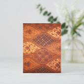 Retro Carving Briefkaart (Staand voorkant)