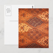Retro Carving Briefkaart (Voorkant / Achterkant)