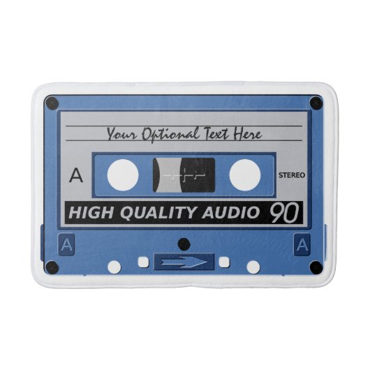 Retro Casette aangepaste tapebadmatten Badmat (Voorkant)