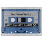 Retro Casette Tape aangepaste snijplank (Voorkant)