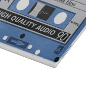 Retro Casette Tape aangepaste snijplank (Hoek)