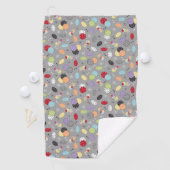 Retro Casino Dice Golfhanddoek (Insitu)