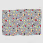 Retro Casino Dice Golfhanddoek (Horizontaal)
