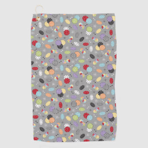 Retro Casino Dice Golfhanddoek