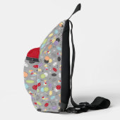 Retro Casino Dice Sling Bag (Rechts)