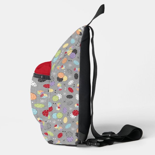 Retro Casino Dice Sling Bag (Rechts)