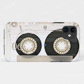 Retro Cassete I-Phone 5 5S Hoesje (Achterkant (horizontaal))