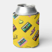 Retro Cassette: 80's Love Party Design Blikjeskoeler (Blikje Voorkant)