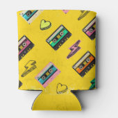 Retro Cassette: 80's Love Party Design Blikjeskoeler (Achterkant)