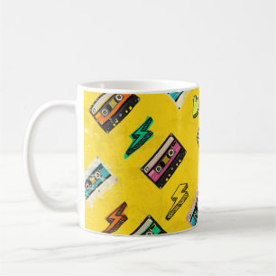 Retro Cassette: 80's Love Party Design Koffiemok