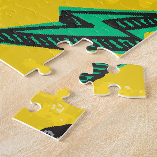 Retro Cassette: 80's Love Party Design Legpuzzel (Zijkant)