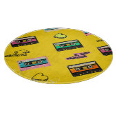 Retro Cassette: 80's Love Party Design Snijplank (Hoek)