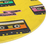 Retro Cassette: 80's Love Party Design Snijplank (Hoek)
