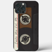 Retro  cassette Case-Mate iPhone case (Achterkant)