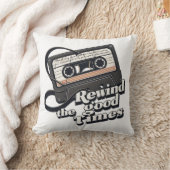 Retro Cassette Design voor liefhebbers van nostalg Kussen (Deken)