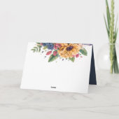 Retro Cassette | Floral Happy Birthday Kaart (Achterkant)