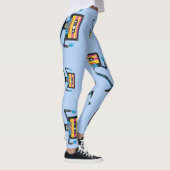Retro Cassette Man Leggings (Rechts)