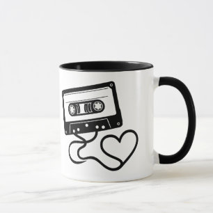 Retro Cassette Mok – Een slokje nostalgie