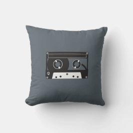 Retro Cassette Music Pillow Kussen