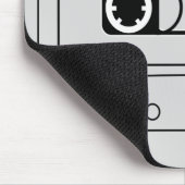 Retro cassette muziek muismat (Hoek)