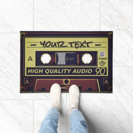 Retro Cassette Pop Art Doormat Deurmat