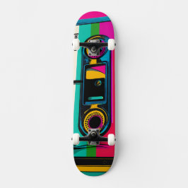 Retro Cassette pop stijl Persoonlijk Skateboard