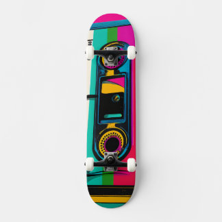 Retro Cassette pop stijl Persoonlijk Skateboard