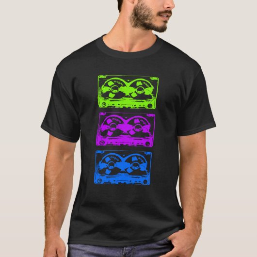 Retro Cassette T-shirt (Voorkant)
