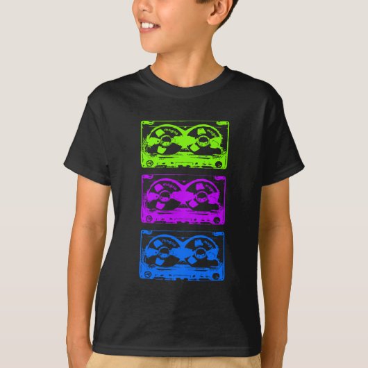 Retro Cassette T-shirt (Voorkant)