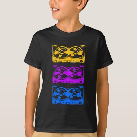 Retro Cassette T-shirt (Voorkant)
