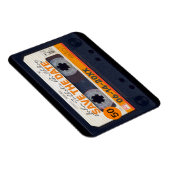 Retro Cassette tape 50e verjaardag Bewaar de datum Magneet (Rechterzijde)