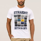 Retro, , cassette tape leuk T-shirt (Voorkant)