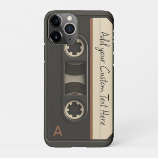 Retro Cassette Tape Phone Case iPhone 11Pro Hoesje