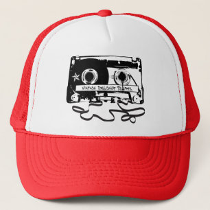 Retro Cassette-tape uit de jaren 80 Trucker Pet