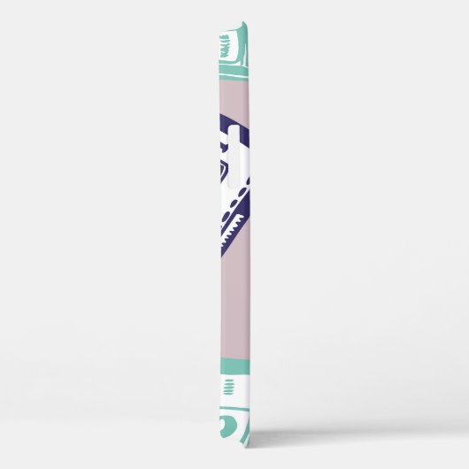 Retro cassette tapes, met de hand getekend patroon Case-Mate iPhone case (Achterkant / Rechts)