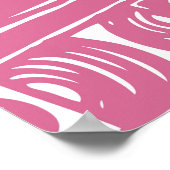 Retro cassette tapes, met de hand getekend patroon poster (Hoek)