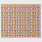 Retro cassette tapes: naadloos patroon. cadeaupapier (Vlak)