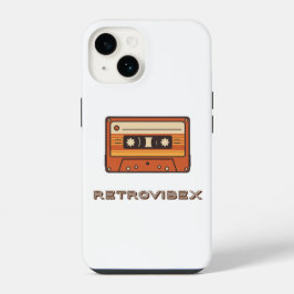 Retro Cassette Telefoonhoes – stijl iPhone 14 Hoesje