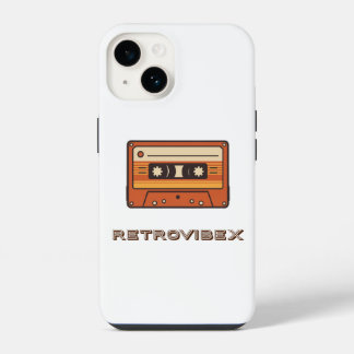 Retro Cassette Telefoonhoes –  stijl iPhone 14 Hoesje