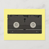 Retro Cassette VHS Tape Photo Briefkaart (Voorkant)