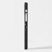 Retro Cassettebandje -80s  Gepersonaliseerde Naam iPhone Hoesje (Linkerkant)