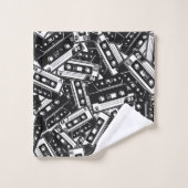 Retro Cassettebandje badhanddoek set Bad Handdoek (Wasdoekje)