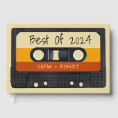 Retro Cassettebandje Best of Wedding Favor Gastenboek (Voorkant)